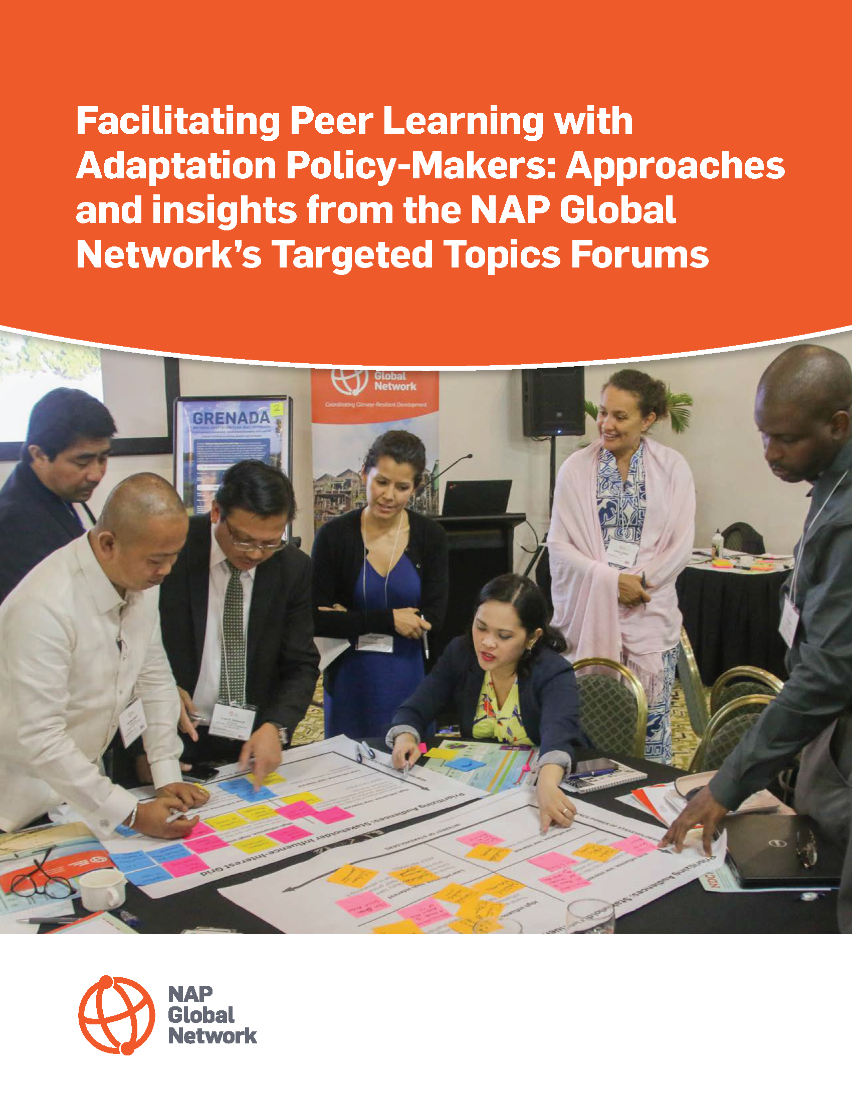 Cover of Facilitating Peer learning guide.