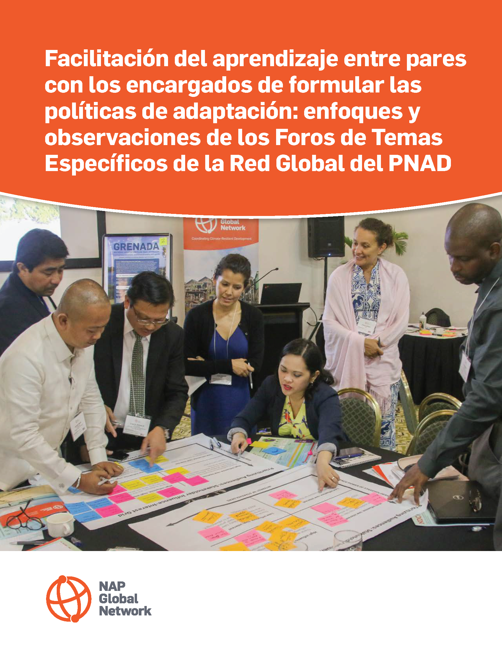 Cover of Facilitating Peer learning guide.