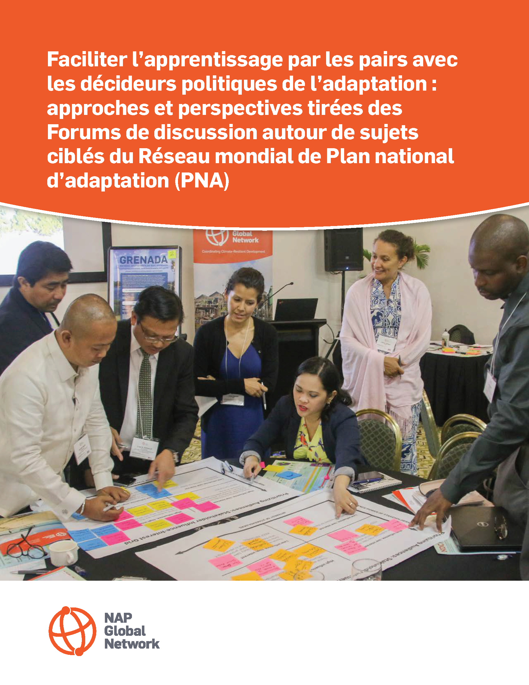 Cover of Facilitating Peer learning guide.