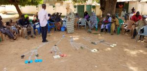 The ToT aimed to provide key actors in local planning with the necessary skills to provide training for local stakeholders, including women’s groups and farmer’s groups.