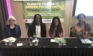 Gender workshop in Jamaica.