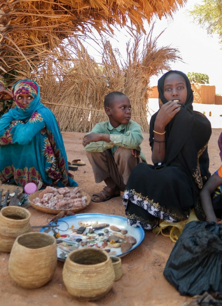 Portrait of Toubou, or Tubu people - 10 november 2018 Demi village at Fada, Ennedi, Cha
